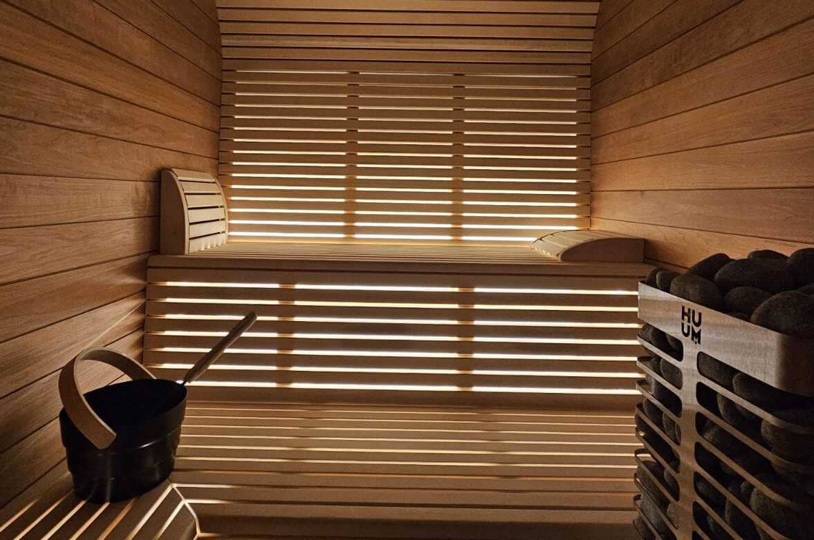 Sauna sur mesure dans le chalet Djazet à Serre Chevalier
